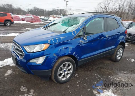 2020 Ford Ecosport Se z USA, uszkodzony, nr VIN MAJ6S3GL3LC349605